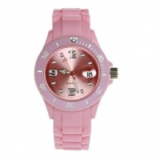 Uhr Silikon-Style Pink hell