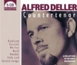 Alfred Deller - Countertenor, 5 Audio-CDs
