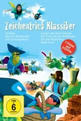 Zeichentrick Premium Collection, 3 DVDs