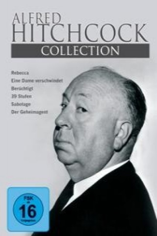 Alfred Hitchcock Collection 6 Filme, 3 DVDs