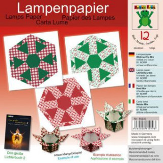 Lampenpapier Weihnachts Mix 30 x 30 cm