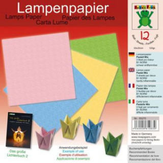 Lampenpapier Pastell Mix 30 x 30 cm