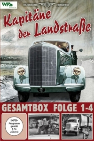 Kapitäne der Landstraße - Gesamtbox. Folge.1-4, 4 DVDs