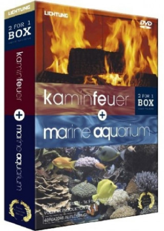 Kaminfeuer & Marine Aquarium, 2 DVDs