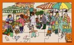 Auf dem Markt, Einlege-Puzzle