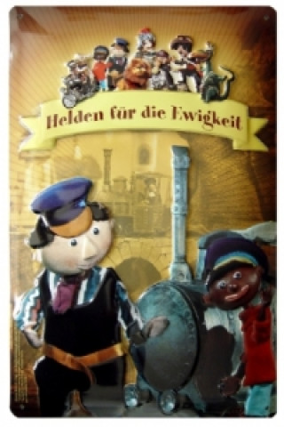 Augsburger Puppenkiste Blechschild 