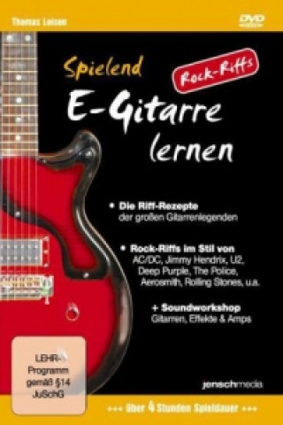 Spielend E-Gitarre lernen - Rock Riffs, 1 DVD