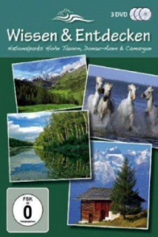 Wissen & Entdecken: Nationalparks Hohe Tauern, Donau-Auen & Camargue, 3 DVDs