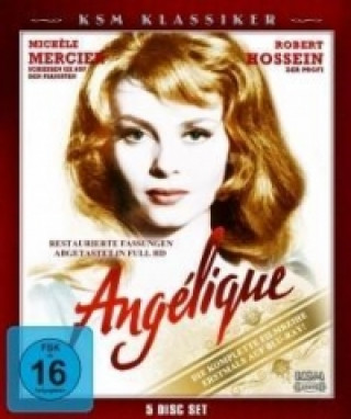 Angélique - Die komplette Filmreihe, 5 Blu-rays