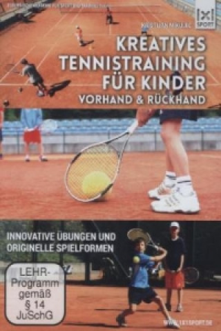 Kreatives Tennistraining für Kinder - Topspin: Vorhand & Rückhand, 1 DVD