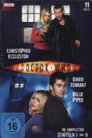 Doctor Who - Die kompletten Staffeln 1 & 2, 11 DVDs