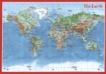 The Earth / Erde, Reliefpostkarte