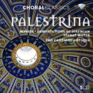 Palestrina - Masses, Lamentations of Jeremiah, Stabat Mater, 5 Audio-CDs