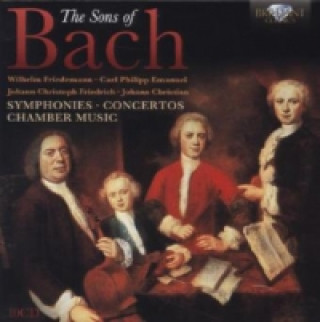 The Sons Of Bach - Symphonies, Concertos, Chamber Music, 10 Audio-CDs