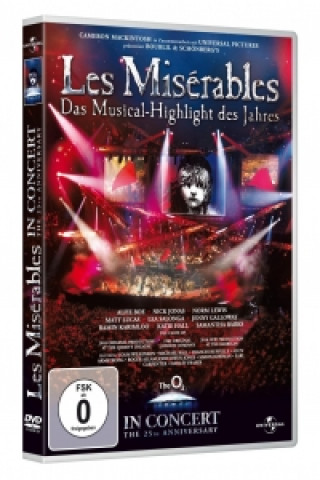 Les Miserables in Concert - 25th Anniversary, 1 DVD