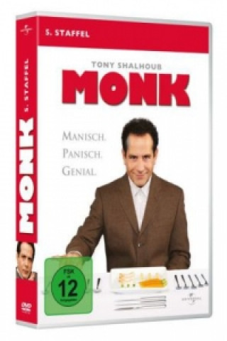 Monk. Staffel.5, 4 DVDs