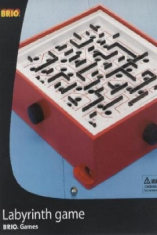 BRIO 34020 Labyrinth mit Übungsplatten, rot - Der schwedische Geschicklichkeits-Klassiker in drei verschiedenen Schwierigkeitsstufen - Für Kinder ab 6