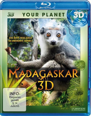 Madagaskar 3D, 1 Blu-ray