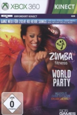 ZUMBA Fitness World Party, 1 Xbox360-DVD