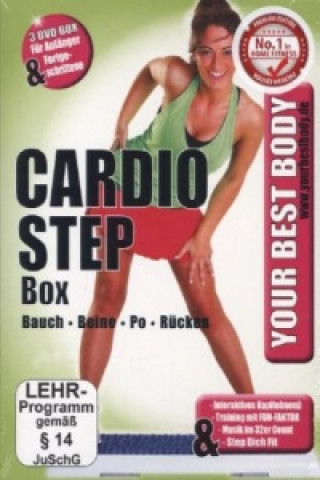 Your Best Body, DVD Cardio Step Box, 3 DVDs