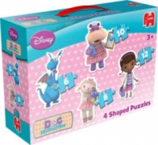 Doc McStuffins 4 in 1 (Konturenpuzzle)