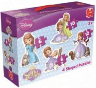 Sofia the First 4 in 1 (Konturenpuzzle)