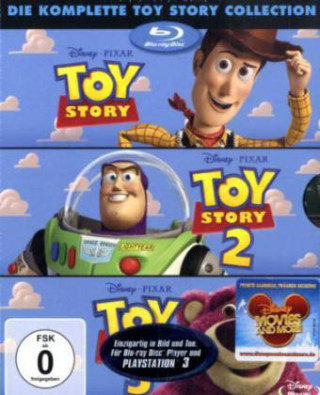 Toy Story 1-3, 3 Blu-rays