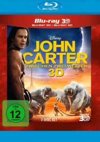 John Carter - Zwischen zwei Welten 3D, 1 Blu-ray