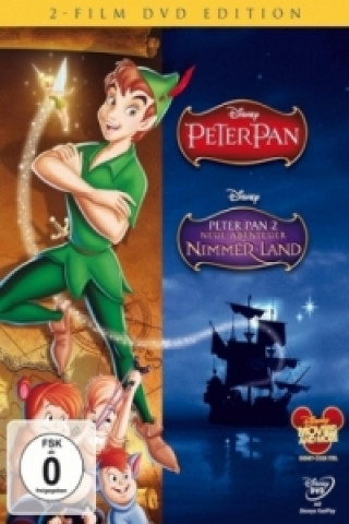 Peter Pan / Peter Pan 2 - Neue Abenteuer in Nimmerland, 2 DVDs