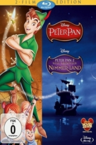 Peter Pan / Peter Pan 2 - Neue Abenteuer in Nimmerland, 2 Blu-rays