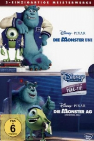 Die Monster AG / Die Monster Uni, 2 DVDs