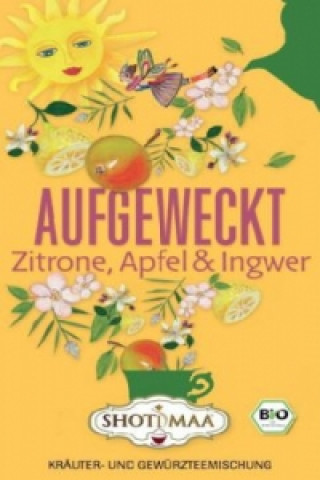 Aufgeweckt - Zitrone, Apfel, Ingwer, Tee-Aufgussbeutel