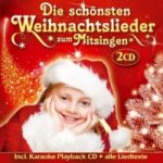 Die schönsten Weihnachtslieder zum Mitsingen, 2 Audio-CDs