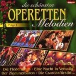 Die schönsten Operetten-Melodien. Folge.1, 1 Audio-CD