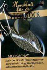 Moosachat Herzblatt, Glücksstein