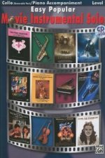 Easy Popular Movie Instrumental Solos, w. Audio-CD, for Cello and Piano Accompaniment