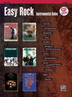 Easy Rock Instrumental Solos, Clarinet, w. Audio-CD