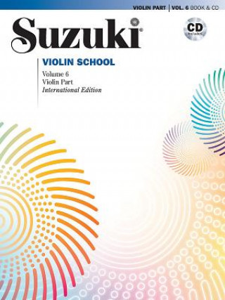 SUZUKI VIOLIN SCHOOL VOLUME 6 VIOLIN PART CD