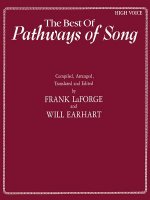 The Best of Pathways of Song, High Voice, m. 2 Audio-CDs