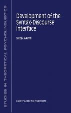 Development of the Syntax-Discourse Interface