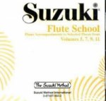 Suzuki Flute School, Piano Accompaniments, 4 Audio-CDs