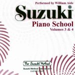 Suzuki Piano School, 2 Audio-CDs. Vol.3+4