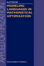 Modeling Languages in Mathematical Optimization