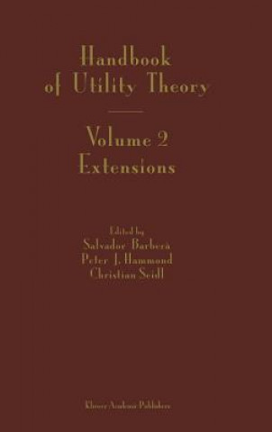 Handbook of Utility Theory