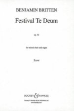 Festival Te Deum, Chorpartitur (Orgelauszug)