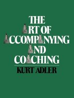 Art of Accompanying and Coaching