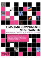 Flash MX Components Most Wanted, m. CD-ROM