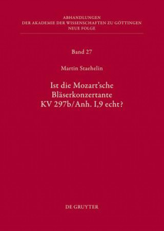 Ist die Mozart'sche Bläserkonzertente KV 297b/Anh.I,9 echt?