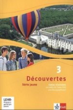 Découvertes. Série jaune (ab Klasse 6). Ausgabe ab 2012 - Cahier d'activités mit MP3-CD, Video-DVD und Übungssoftware. Bd.3