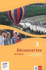 Découvertes. Série jaune (ab Klasse 6). Ausgabe ab 2012 - Cahier d'activités, m. MP3-CD u. Video-DVD. Bd.3